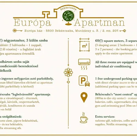 شقة Europa *